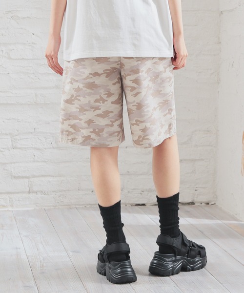 Honeys(ハニーズ)の「イージーハーフパンツ(その他パンツ・レディース・アイボリー/カーキ/グレー系その他/ブラック/ベージュ/ベージュ系その他・L/LL/M/S)」の16枚目の写真