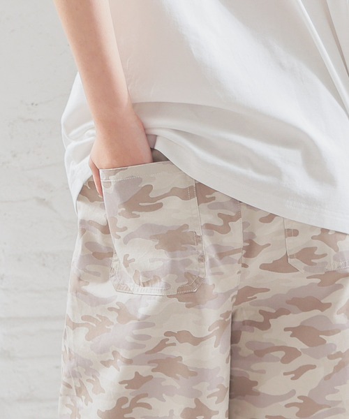 Honeys(ハニーズ)の「イージーハーフパンツ(その他パンツ・レディース・アイボリー/カーキ/グレー系その他/ブラック/ベージュ/ベージュ系その他・L/LL/M/S)」の18枚目の写真