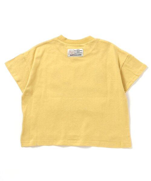 BREEZE(ブリーズ)の「【ジュニア対応】リゾート刺繍半袖Tシャツ(Tシャツ/カットソー・キッズ・チャコール/イエロー・80/90/100/110/120/130/140)」の10枚目の写真