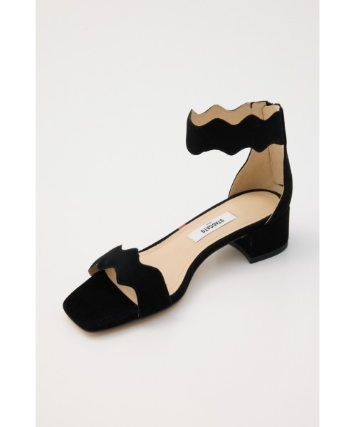 STACCATO（スタッカート）の「スカラップカットサンダル（サンダル・レディース・モカ/ダークブラック・22.5cm/23.0cm/23.5cm/24.0cm/24.5cm）」の7枚目の写真