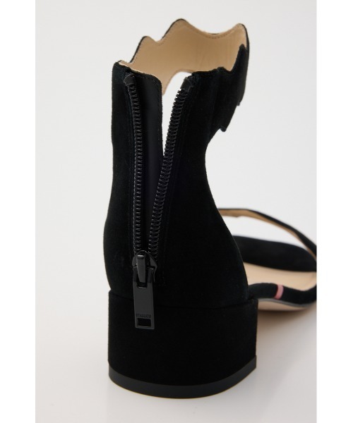 STACCATO（スタッカート）の「スカラップカットサンダル（サンダル・レディース・モカ/ダークブラック・22.5cm/23.0cm/23.5cm/24.0cm/24.5cm）」の8枚目の写真