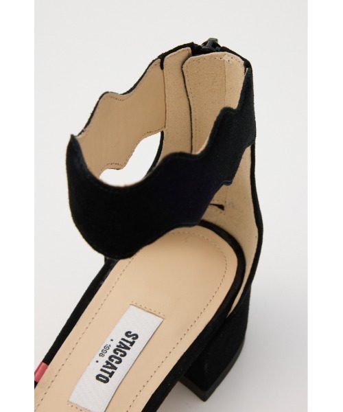 STACCATO（スタッカート）の「スカラップカットサンダル（サンダル・レディース・モカ/ダークブラック・22.5cm/23.0cm/23.5cm/24.0cm/24.5cm）」の9枚目の写真