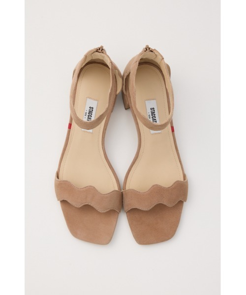 STACCATO（スタッカート）の「スカラップカットサンダル（サンダル・レディース・モカ/ダークブラック・22.5cm/23.0cm/23.5cm/24.0cm/24.5cm）」の12枚目の写真