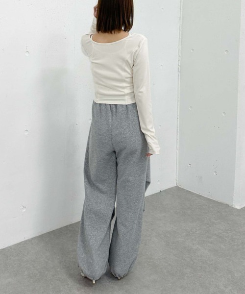 archives（アルシーヴ）の「花柄アメスリカットアンサンブル（アンサンブル・レディース・オフホワイト/グレー/ブルー/ネイビー・MEDIUM）」の16枚目の写真