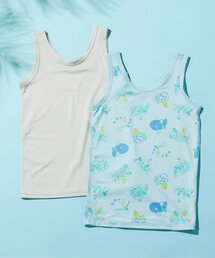 BREEZE（ブリーズ）の「【通気性抜群・2Pセット】タンクトップ肌着_サマーエール（インナーウェア/肌着）」