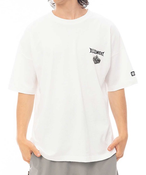 ELEMENT（エレメント）の「ELEMENT JOHANN FLIP SS（Tシャツ/カットソー・メンズ・ブラック系2/ホワイト・M/L）」の7枚目の写真