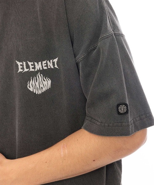 ELEMENT（エレメント）の「ELEMENT JOHANN FLIP SS（Tシャツ/カットソー・メンズ・ブラック系2/ホワイト・M/L）」の11枚目の写真