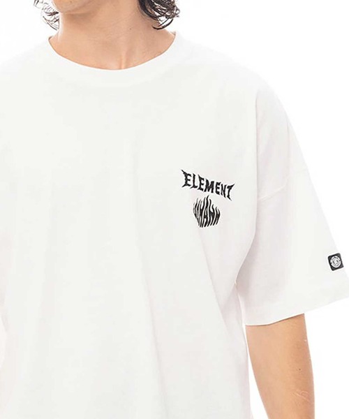 ELEMENT（エレメント）の「ELEMENT JOHANN FLIP SS（Tシャツ/カットソー・メンズ・ブラック系2/ホワイト・M/L）」の13枚目の写真