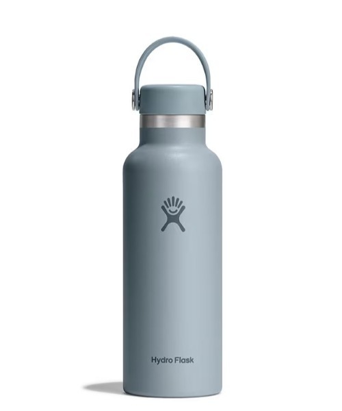 HYDRO FLASK(ハイドロフラスク)の「HydroFlask/ハイドロフラスク HYDRATION 18oz STANDARD MOUTH 水筒 2026年 夏 夏服(水筒・メンズ・ライトグリーン/ライトグレー/ライトブルー/グリーン/ベージュ/ブラック×ブラック/ミント/パープル系1/ホワイト×ホワイト/ブルー系1/ピンク系1/ライトパープル/グレー系1・FREE)」の5枚目の写真
