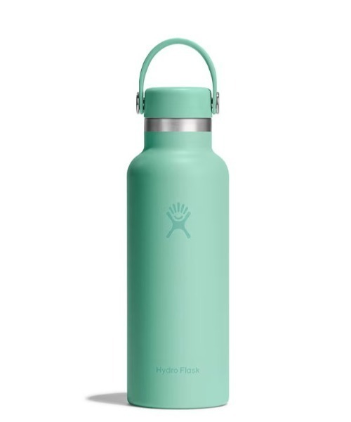 HYDRO FLASK(ハイドロフラスク)の「HydroFlask/ハイドロフラスク HYDRATION 18oz STANDARD MOUTH 水筒 2026年 夏 夏服(水筒・メンズ・ライトグリーン/ライトグレー/ライトブルー/グリーン/ベージュ/ブラック×ブラック/ミント/パープル系1/ホワイト×ホワイト/ブルー系1/ピンク系1/ライトパープル/グレー系1・FREE)」の8枚目の写真