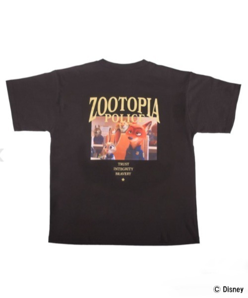 PONEYCOMB TOKYO(パニカムトーキョー)の「【Disney】ズートピア ポリス/Tシャツ(Tシャツ/カットソー・レディース・ホワイト・FREE)」の5枚目の写真