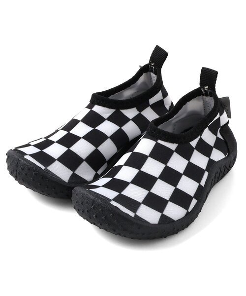 Ampersand（アンパサンド）の「アクアシューズ（スニーカー・キッズ・ラベンダー/オレンジ/レインボー/ブラック/サックスブルー/オフホワイト・15 /16/17/18/19/20/21/22）」の2枚目の写真