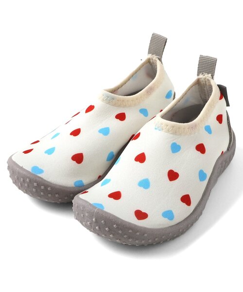 Ampersand（アンパサンド）の「アクアシューズ（スニーカー・キッズ・ラベンダー/オレンジ/レインボー/ブラック/サックスブルー/オフホワイト・15 /16/17/18/19/20/21/22）」の6枚目の写真