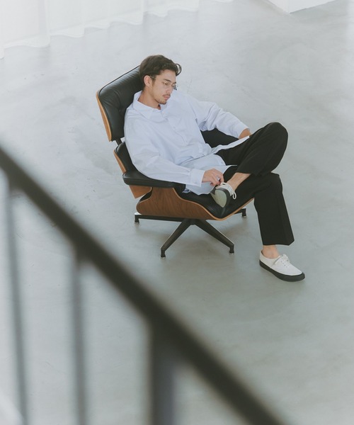 NewAnce(ニュアンス)の「【NewAnce】New Standard Shirts -Over Fit -(シャツ/ブラウス・メンズ・ホワイト/ネイビー/サックスブルー・L/M)」の6枚目の写真