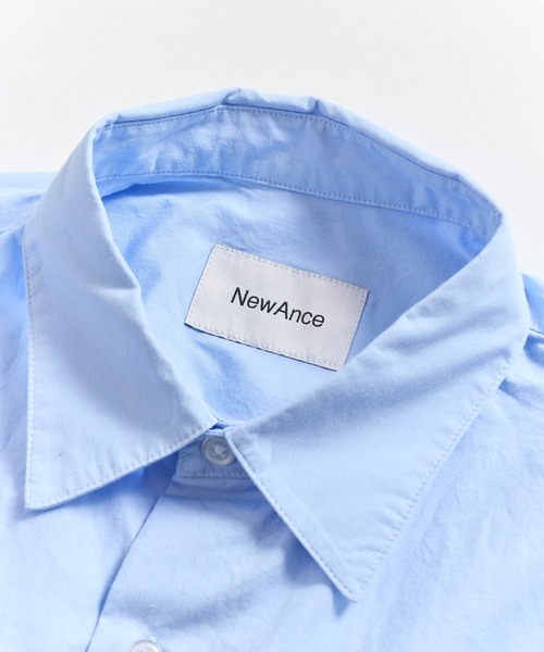 NewAnce(ニュアンス)の「【NewAnce】New Standard Shirts -Over Fit -(シャツ/ブラウス・メンズ・ホワイト/ネイビー/サックスブルー・L/M)」の13枚目の写真