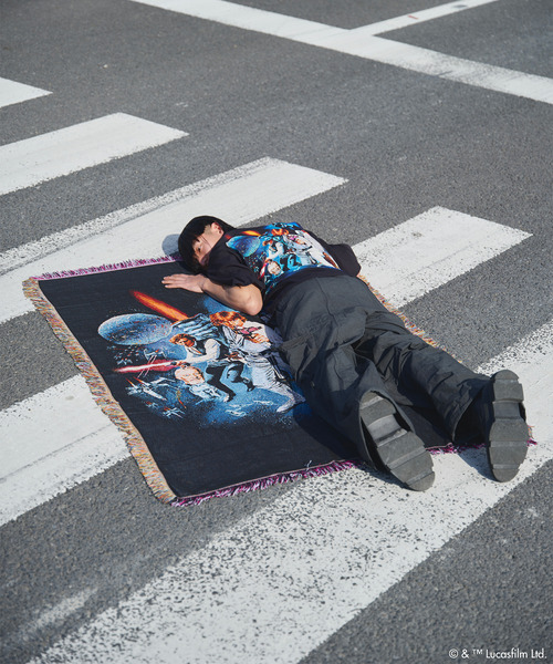 STAR WARS(スターウォーズ)の「F-LAGSTUF-F フラグスタフ / ”EP4” S/S SHIRTS スターウォーズエピソード4コラボレーションオープンカラーシャツ / 25SS-FSxSW-01 / FS1733(シャツ/ブラウス・メンズ・ブラック・MEDIUM/LARGE/X-LARGE)」の6枚目の写真