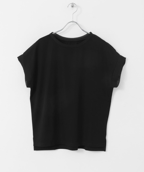 ITEMS URBANRESEARCH(アイテムズ アーバンリサーチ)の「バックタックフレンチプルオーバー(Tシャツ/カットソー・レディース・ライトブルー/ブラック/ブラウン/ホワイト・FREE)」の21枚目の写真