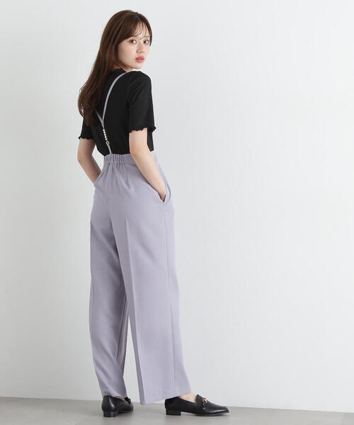 PROPORTION BODY DRESSING（プロポーションボディドレッシング）の「ラメリブカットソー / 1215160601（Tシャツ/カットソー・レディース・ブラック/ライトグリーン/シルバー/ピンク・MEDIUM/SMALL）」の6枚目の写真