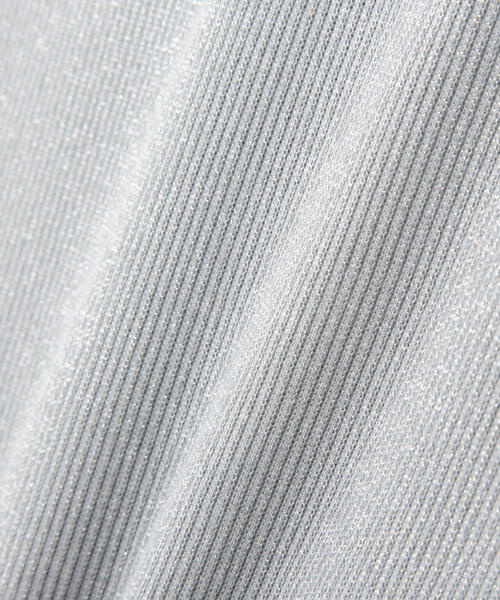 PROPORTION BODY DRESSING（プロポーションボディドレッシング）の「ラメリブカットソー / 1215160601（Tシャツ/カットソー・レディース・ブラック/ライトグリーン/シルバー/ピンク・MEDIUM/SMALL）」の18枚目の写真