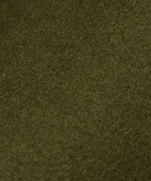 KURO（クロ）の「KURO クロ / SUPER100’メルトンウールステンカラーコート（ステンカラーコート・メンズ・ブラック/オリーブ/グレー・SMALL/MEDIUM/0/1/2）」の10枚目の写真