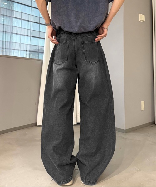 立体カーブデニム（デニムパンツ）｜sedacle（セダクル）の