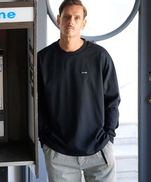 THEOREM | mlt5251- Embroidered LS Tee ロンTシャツ(Tシャツ/カットソー)