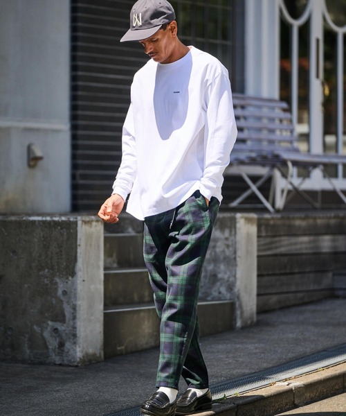 THEOREM（セオレム）の「mlt5251- Embroidered LS Tee ロンTシャツ（Tシャツ/カットソー・メンズ・ダークネイビー/ホワイト/ブラック・M/L/XL）」の20枚目の写真