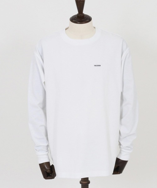 THEOREM（セオレム）の「mlt5251- Embroidered LS Tee ロンTシャツ（Tシャツ/カットソー・メンズ・ダークネイビー/ホワイト/ブラック・M/L/XL）」の11枚目の写真