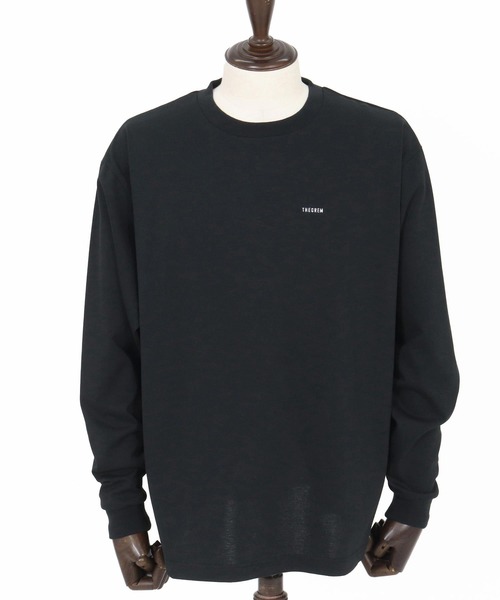 THEOREM（セオレム）の「mlt5251- Embroidered LS Tee ロンTシャツ（Tシャツ/カットソー・メンズ・ダークネイビー/ホワイト/ブラック・M/L/XL）」の9枚目の写真