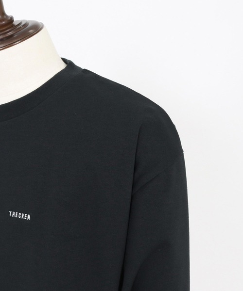THEOREM（セオレム）の「mlt5251- Embroidered LS Tee ロンTシャツ（Tシャツ/カットソー・メンズ・ダークネイビー/ホワイト/ブラック・M/L/XL）」の6枚目の写真