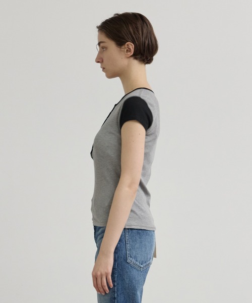 INSCRIRE 半袖テイシャツ　サイズS INSCRIRE tシャツ 「INSCRIRE/アンスクリア」Light Jersey Tee