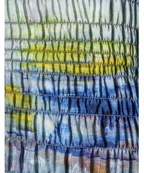 RUMCHE(ラムシェ)の「"SEIUN" Shirring Dress / "SEIUN"シャーリングドレス(ワンピース・レディース・ブルー系その他・FREE)」の11枚目の写真