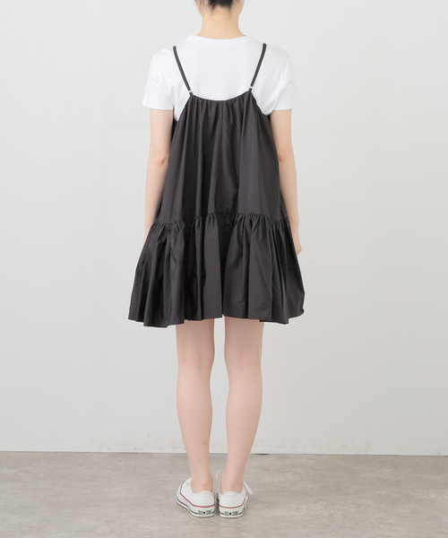 JOINT WORKS(ジョイントワークス)の「ANNA SUI NYC/ギャザーフレアキャミワンピース(ワンピース・レディース・ブラック・FREE)」の7枚目の写真