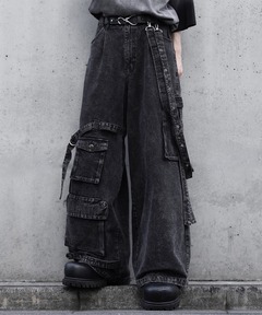 REFLEM / レフレム　ダブルラインカーゴデニムパンツ REFLEM/レフレム』ダブルラインカーゴデニムパンツ（デニム