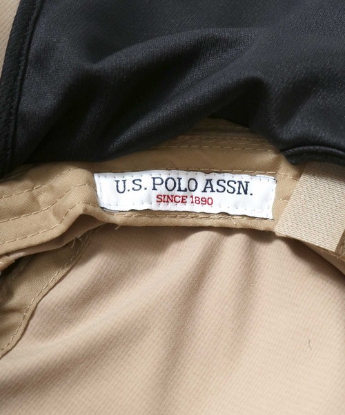 U.S. POLO ASSN.(ユーエスポロアッスン)の「U.S. POLO ASSN./ユーエスポロアッスン UVカット サンシェード付 ロゴ ワンポイント刺繍 アドベンチャーハット/サファリハット/バケットハット/レディース メンズ(ハット・メンズ・ネイビー/ベージュ/ブラック・FREE)」の20枚目の写真