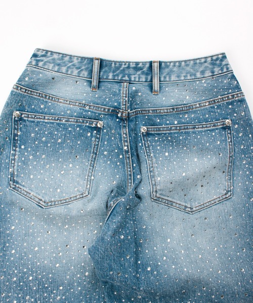 Kicks スノーボード デニム パンツ デニム調 London Denim ジーンズ デニム デニムパンツ クラッシュペイント