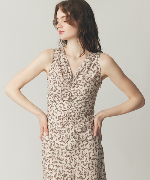 ME COUTURE（ミークチュール）の「フルールシャーリングドレス（ワンピース・レディース・ピンクベージュ/オフホワイト・0/1）」の17枚目の写真