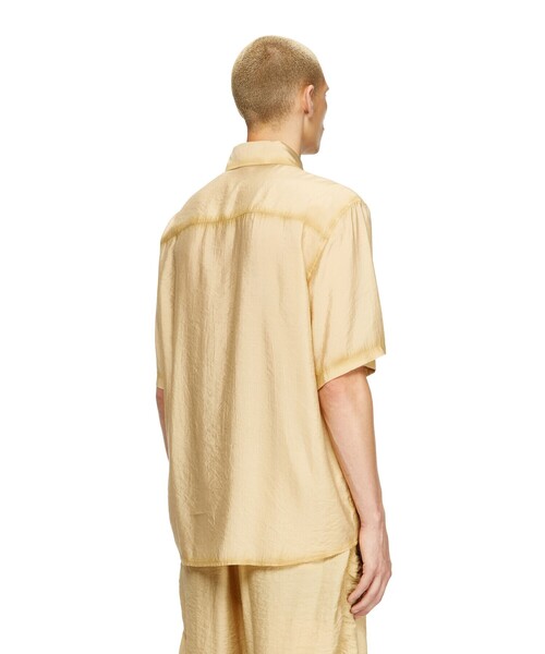 DIESEL（ディーゼル）の「メンズ 半袖シャツ S-SIMPLY-SS-LHBA（シャツ/ブラウス・メンズ・ブラック/ライトブラウン・54/44/46/52/48/50）」の9枚目の写真