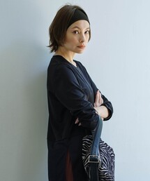 ICB（アイシービー）の「ニットヘアバンド（ヘアバンド）」