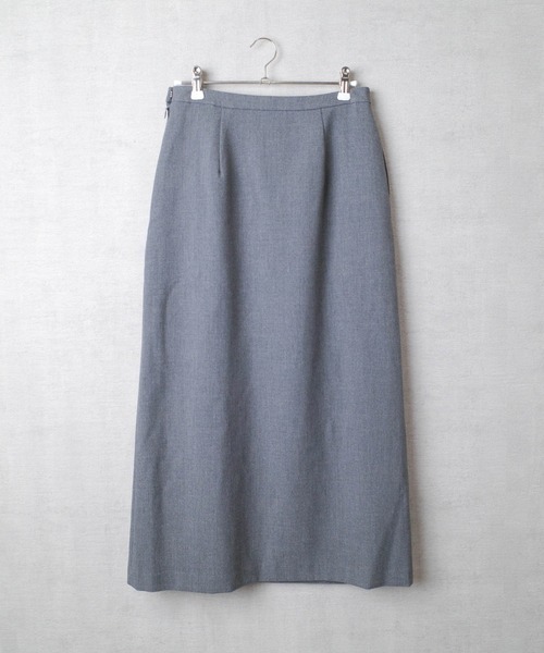 RIM.ARK(リムアーク)の「【PH1】【RIM.ARK】SLIT SKIRT 460BAL31-0230(スカート・レディース・ブラック/グレー/カーキ・38/36)」の4枚目の写真