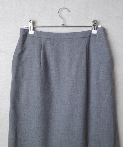 RIM.ARK(リムアーク)の「【PH1】【RIM.ARK】SLIT SKIRT 460BAL31-0230(スカート・レディース・ブラック/グレー/カーキ・38/36)」の5枚目の写真