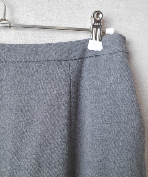 RIM.ARK(リムアーク)の「【PH1】【RIM.ARK】SLIT SKIRT 460BAL31-0230(スカート・レディース・ブラック/グレー/カーキ・38/36)」の7枚目の写真