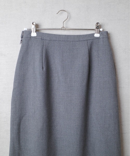 RIM.ARK(リムアーク)の「【PH1】【RIM.ARK】SLIT SKIRT 460BAL31-0230(スカート・レディース・ブラック/グレー/カーキ・38/36)」の9枚目の写真