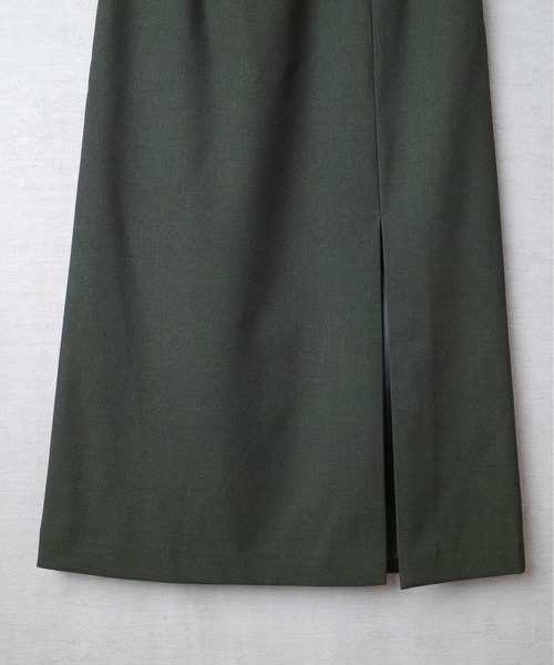 RIM.ARK(リムアーク)の「【PH1】【RIM.ARK】SLIT SKIRT 460BAL31-0230(スカート・レディース・ブラック/グレー/カーキ・38/36)」の12枚目の写真