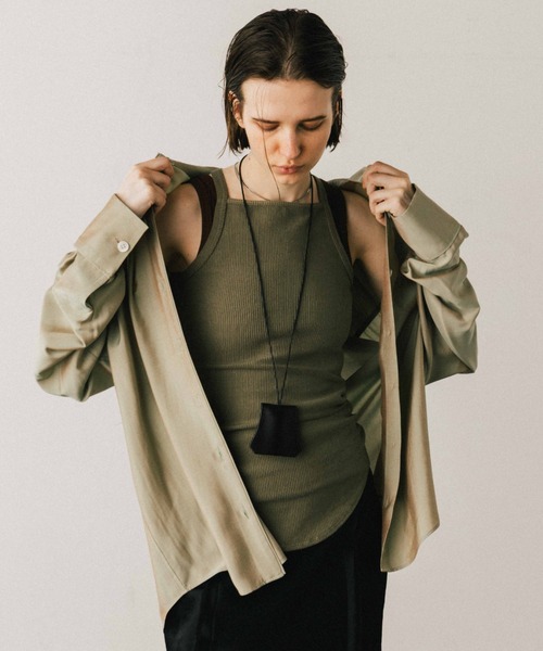 ブラウス シャツ SILKY SHIRT/シルキーシャツ レディース SILKY SHIRT/シルキーシャツ（シャツ/ブラウス）｜CREDONA