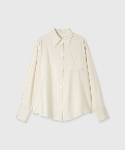 ブラウス シャツ SILKY SHIRT/シルキーシャツ レディース SILKY SHIRT/シルキーシャツ（シャツ/ブラウス）｜CREDONA