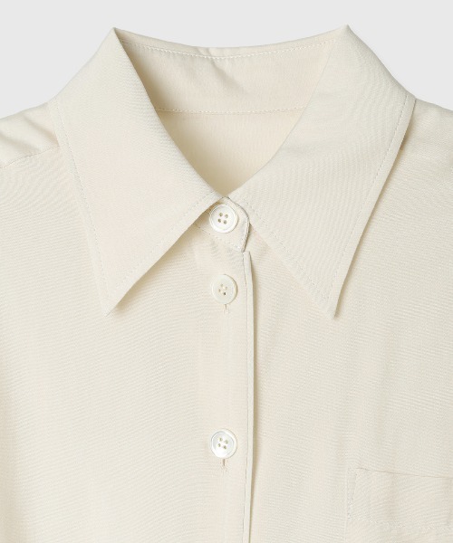 ブラウス シャツ SILKY SHIRT/シルキーシャツ レディース SILKY SHIRT/シルキーシャツ（シャツ/ブラウス）｜CREDONA