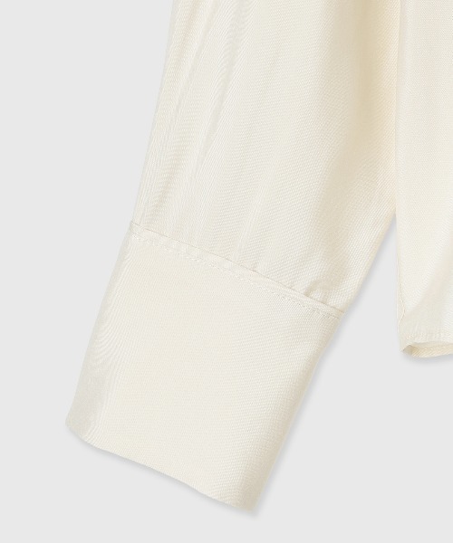 ブラウス シャツ SILKY SHIRT/シルキーシャツ レディース SILKY SHIRT/シルキーシャツ（シャツ/ブラウス）｜CREDONA