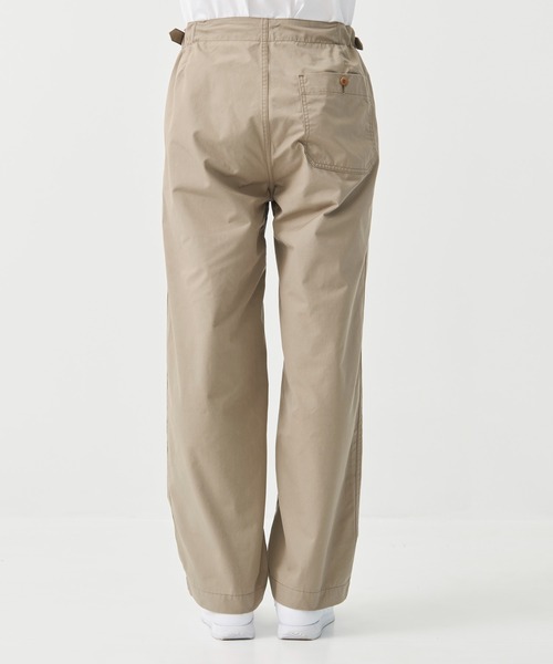 nanamica ベージュ ワークパンツ nanamica（ナナミカ）の「nanamica/ナナミカ Wide Chino Pants