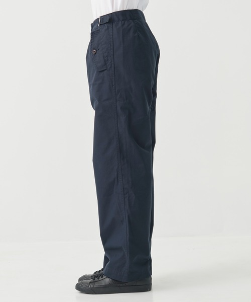 nanamica ネイビー ワイドパンツ nanamica / Wide Chino Pants